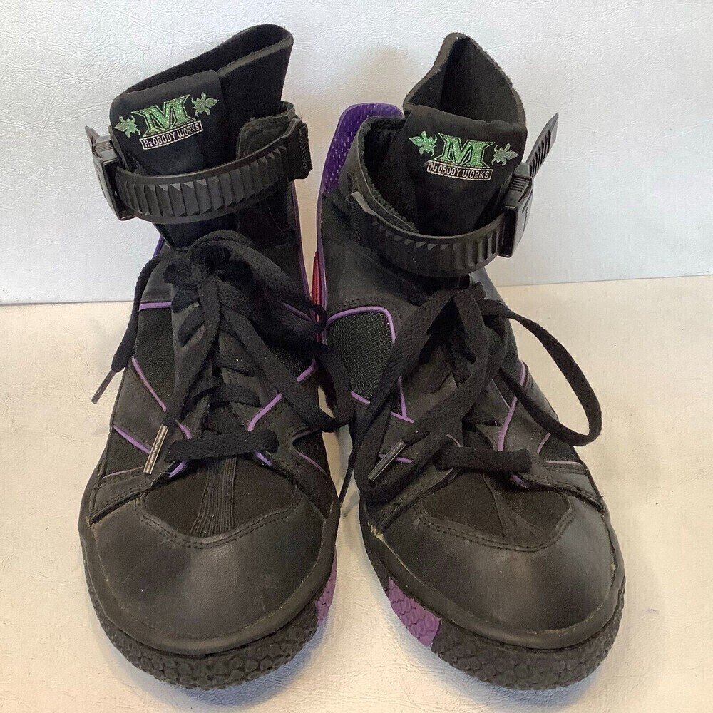 Men's Mobby's H2O Jet Ski Water Shoes Neoprene Rubber Size 8 Pink/Purple/Black